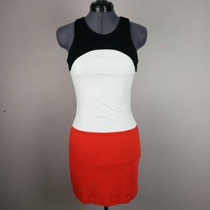 Bebe color block dress